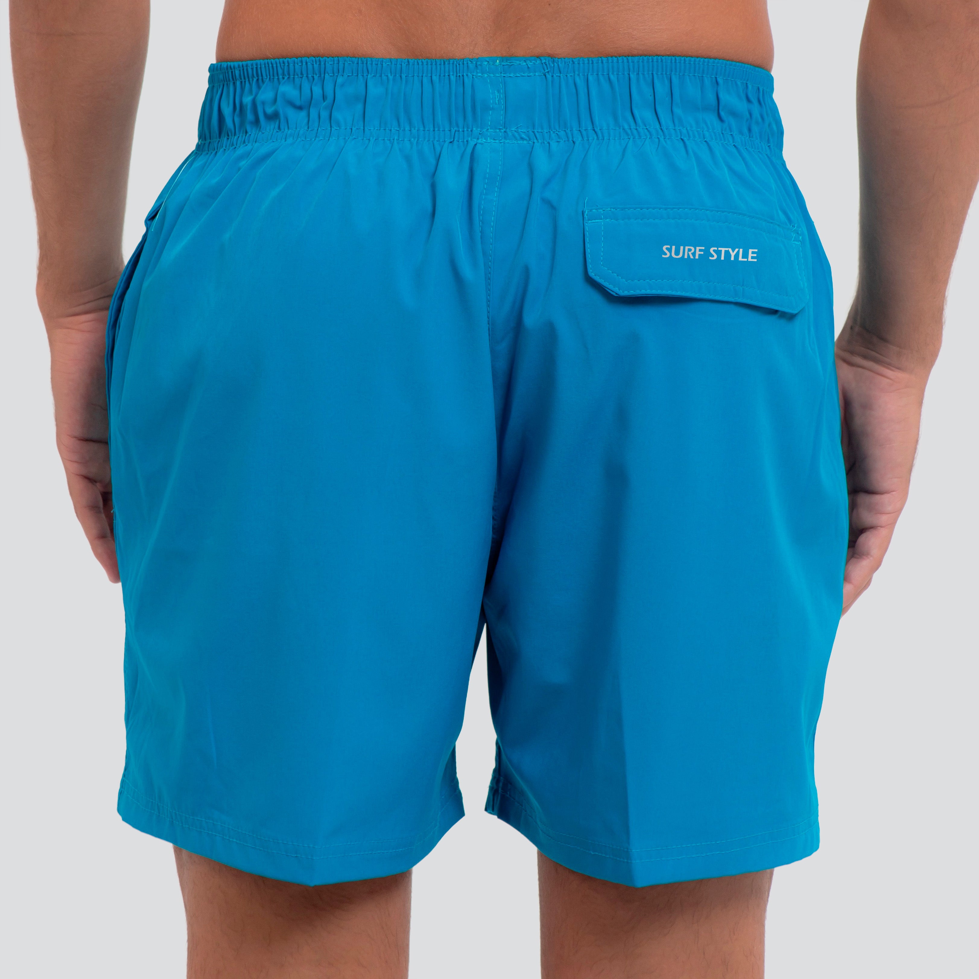 4-Way Stretch Volley Swim Shorts Men's Swimwear Surf Style