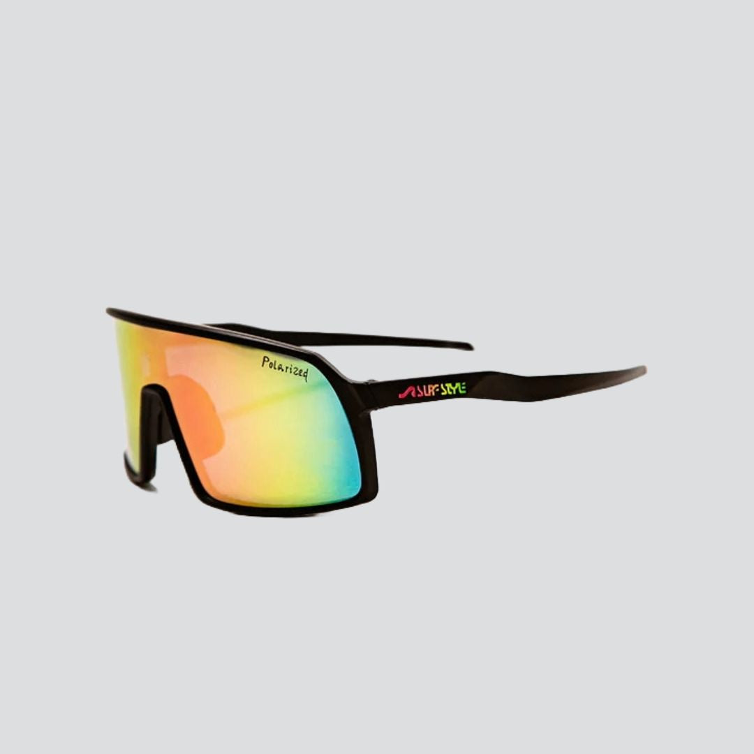 Black Shield Performance Sunglasses Surf Style