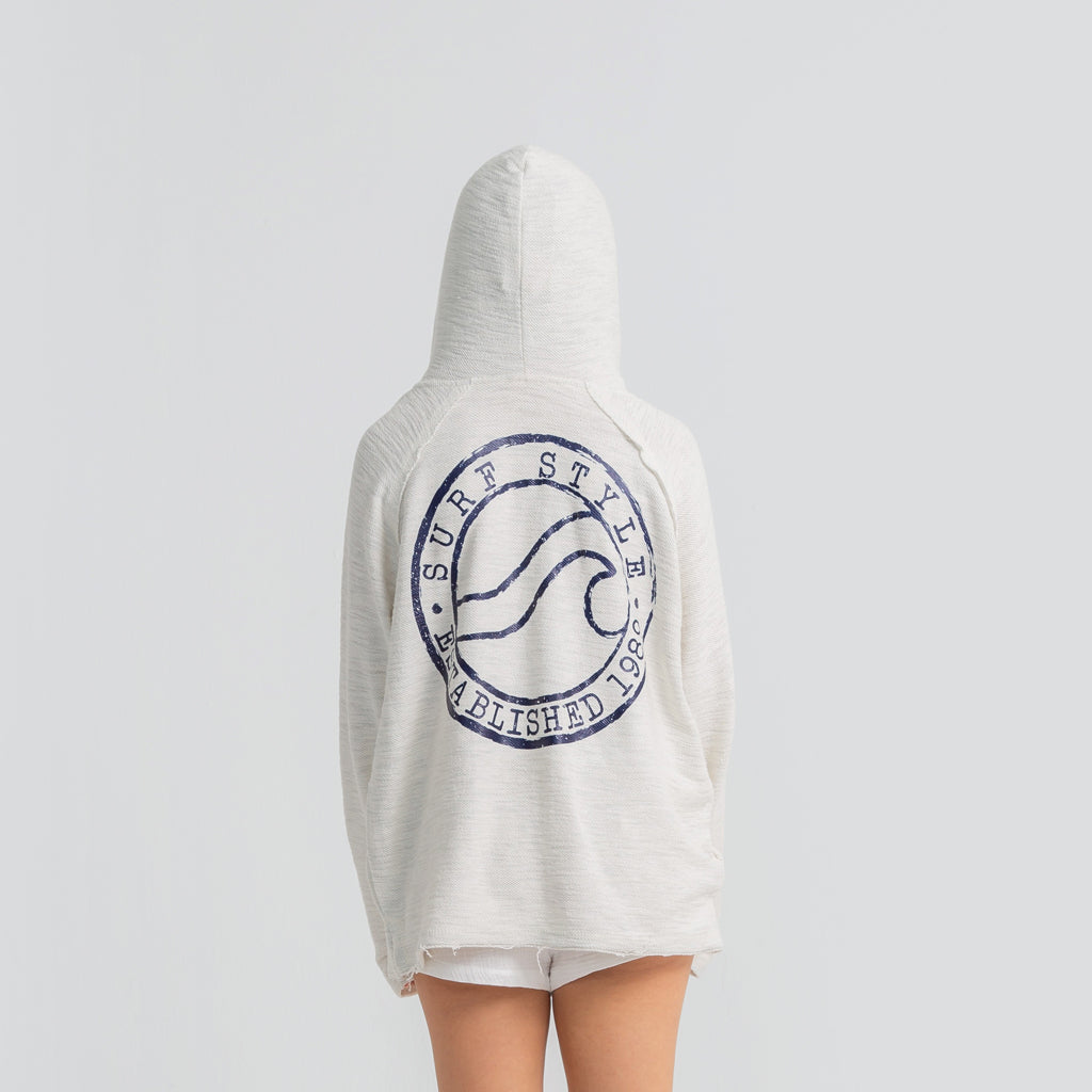 Bonfire Hoodie Baja Zip Hoodie AE Bonfire Fleece Baja Hoodie