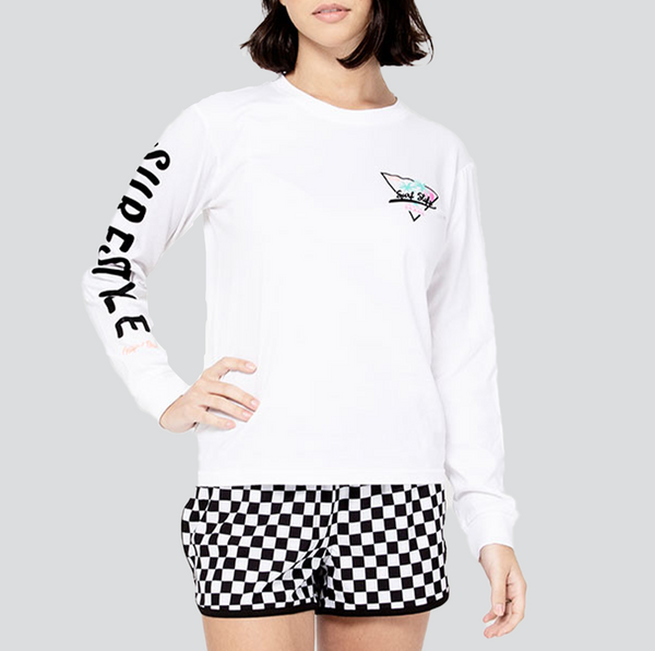 Retro Triangle Logo Long Sleeve T-Shirt – Surf Style